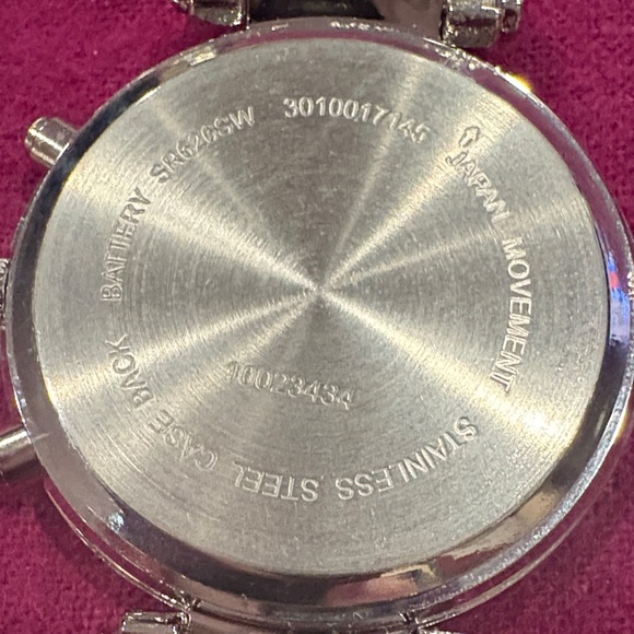 Silver Nike and Light Pink Watch Set